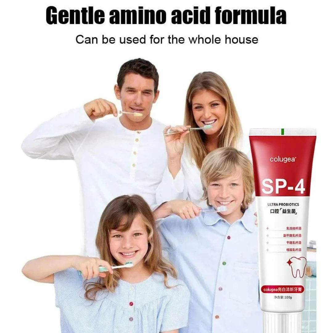 SP-4 Probiotic Brightening and cleaning toothpaste (Buy1 Get 1 Free)
