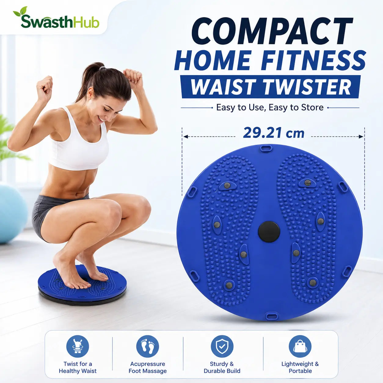 Tummy Twisters Compact Core Fitness Solution ( 50% off today only )
