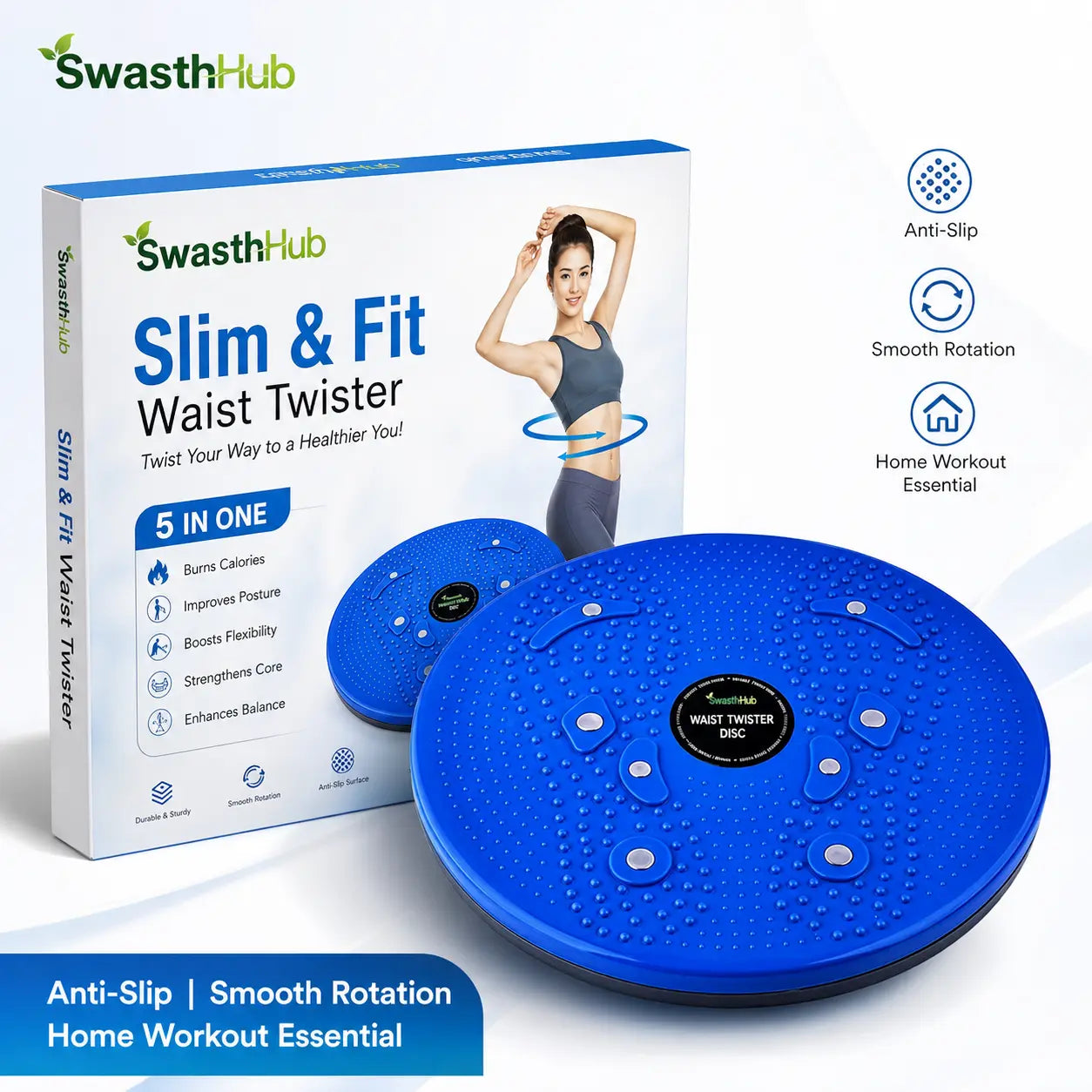 Tummy Twisters Compact Core Fitness Solution ( 50% off today only )