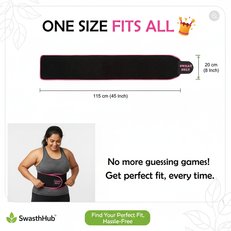Swasth Hub™ Tummy Trimmer Slimming Belt