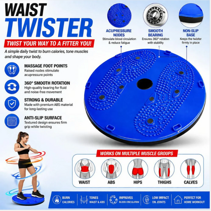 Tummy Twisters Compact Core Fitness Solution