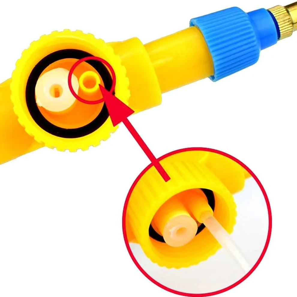 Universal bottle pressure sprayer