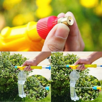 Universal bottle pressure sprayer