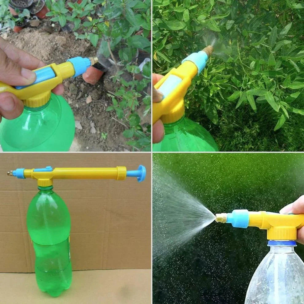 Universal bottle pressure sprayer