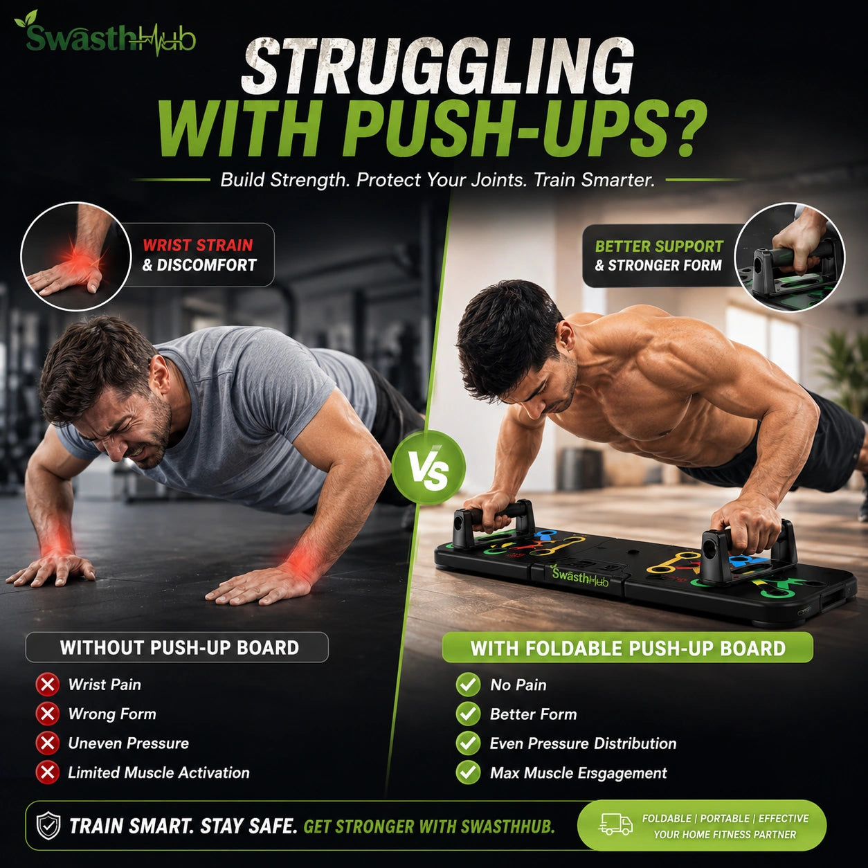 Multipurpose (16 in 1) function Push Up Board (Get 50% Off Today Only)