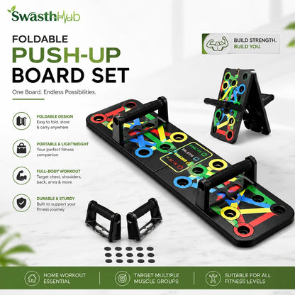 Multipurpose (16 in 1) function Push Up Board (Get 50% Off Today Only)