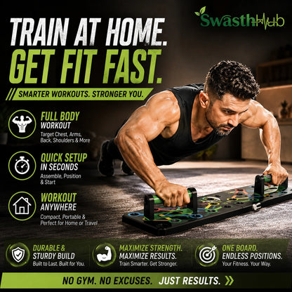 Multipurpose (16 in 1) function Push Up Board (Get 50% Off Today Only)
